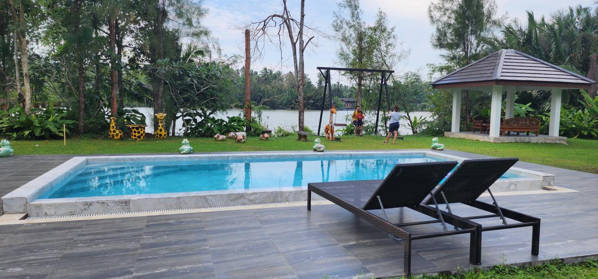Suan Son Villa Koh Sa Nher สวนสนธิ์วิลล่า เกาะเสนอ Sha Szuratthani Kültér fotó
