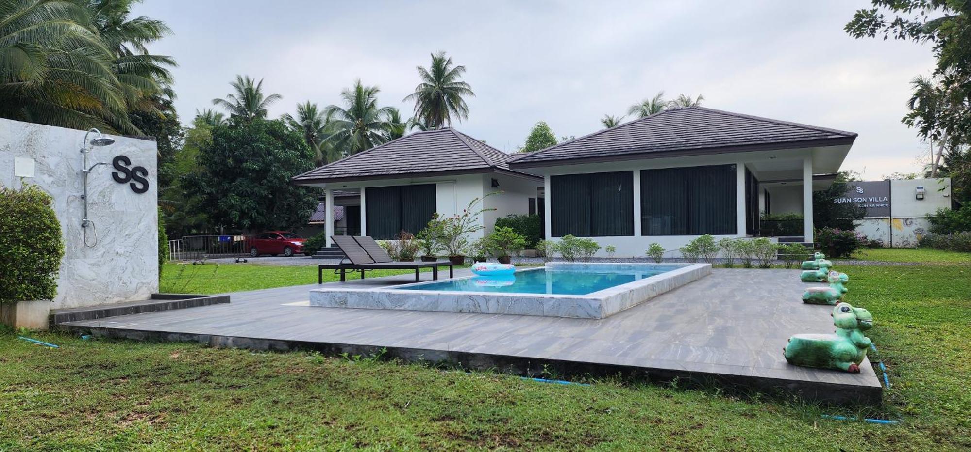 Suan Son Villa Koh Sa Nher สวนสนธิ์วิลล่า เกาะเสนอ Sha Szuratthani Kültér fotó